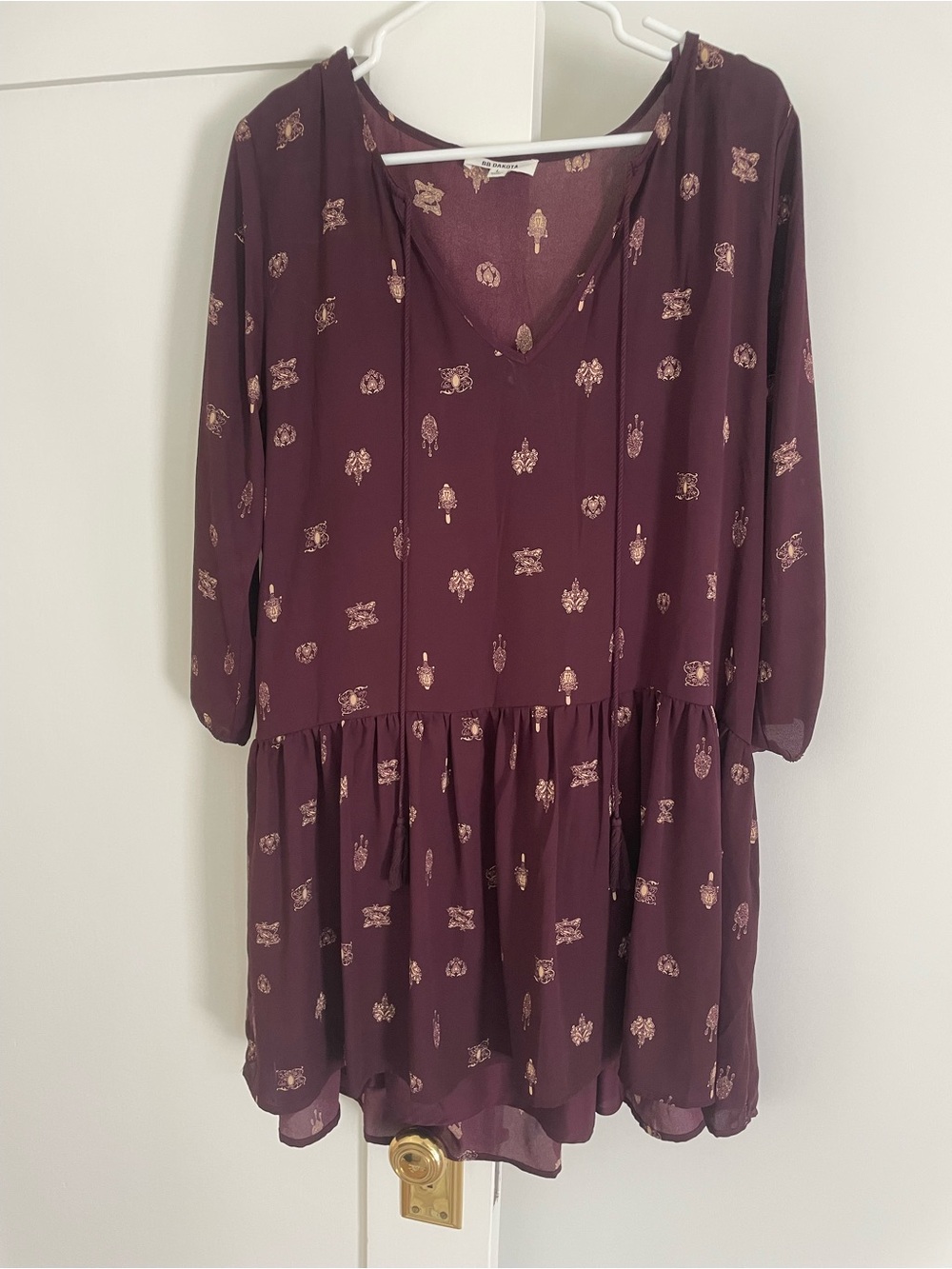 Women’s Floral Print V-Neck Dress